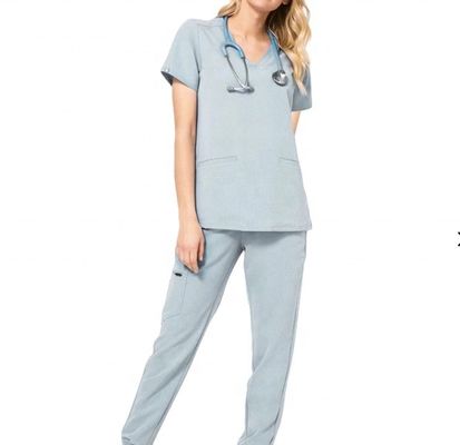 Densidad 130*70 Watts/Twill de tinción reactiva personalizado TC 63*35 Hospital Médico Hospitalario de enfermería Tejido de trabajo
