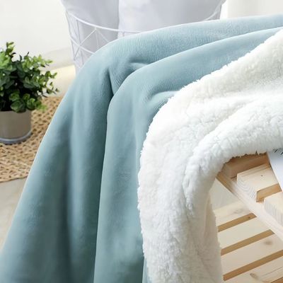 Tejido de flanela de memoria de poliéster 100% cómodo y duradero para textiles domésticos