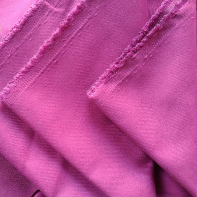 Tejido simple 80% poliéster 20% algodón 255-260gm Twill ropa de trabajo Tejido con acabado de durazno