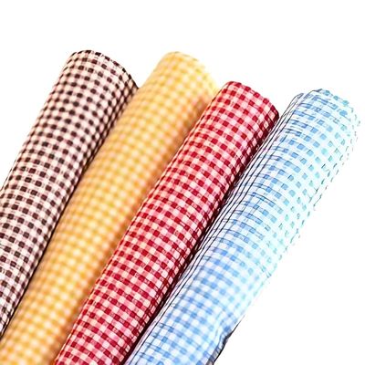 Tejido de revestimiento Taffeta de 210T de uso masivo en color personalizado perfecto para productos de moda