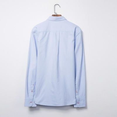 Vestidos de hombre Tejido de tejido de Oxford 50% algodón 50% poliéster Técnicas de teñido reactivo