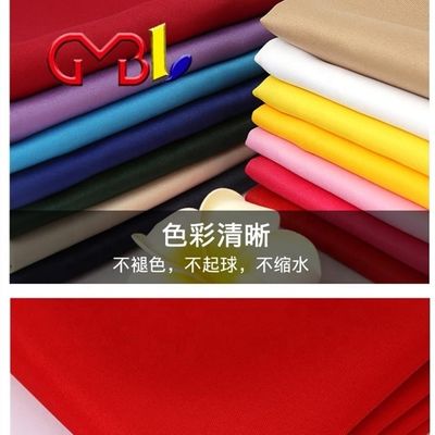 Tejido de tela de trabajo de poliéster/algodón 100% Twill 2/2 Gabardine Directo para la industria