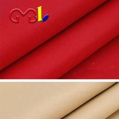 Tejido de tela de trabajo de poliéster/algodón 100% Twill 2/2 Gabardine Directo para la industria