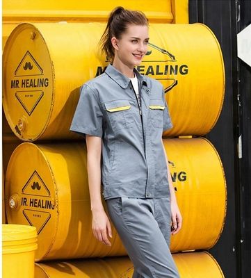 Tejido de tela de trabajo de poliéster/algodón 100% Twill 2/2 Gabardine Directo para la industria