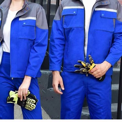 CVC 65 35 Camiseta de tejido de algodón de poliéster para ropa de trabajo masculina
