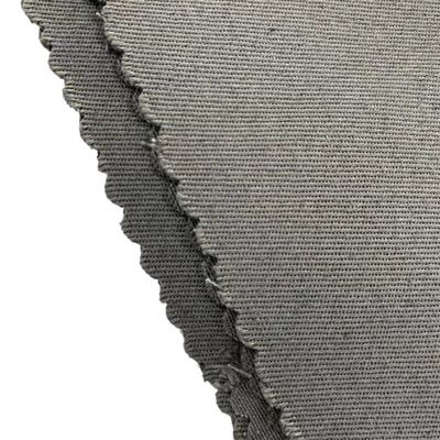 Tejido de balas de color natural CVC 65 35 Polyester de algodón para ropa