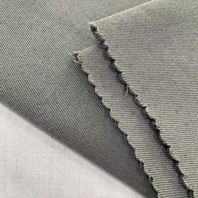 Tejido de balas de color natural CVC 65 35 Polyester de algodón para ropa