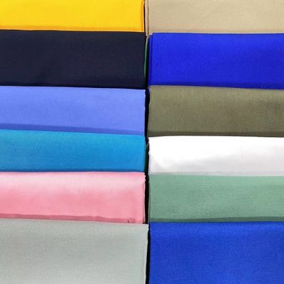 Tejido de balas de color natural CVC 65 35 Polyester de algodón para ropa
