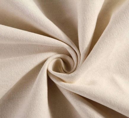 Tejido de lona de algodón para bolsas de ropa, zapatos, mantas y prendas de trabajo impermeable con recubrimiento