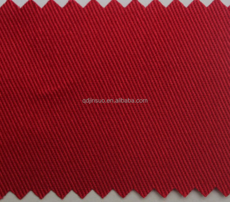 Polyester / algodón Tintura reactiva Ropa de trabajo Tejido transpirable para necesidades de tapicería