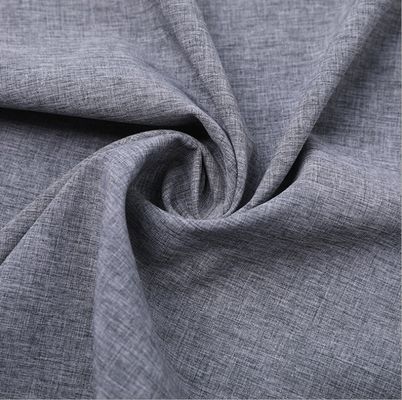 Grey Melange 4 Ways Stretch Tejido de poliéster para el hogar textil 35 años profesional