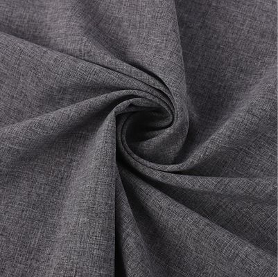 Grey Melange 4 Ways Stretch Tejido de poliéster para el hogar textil 35 años profesional
