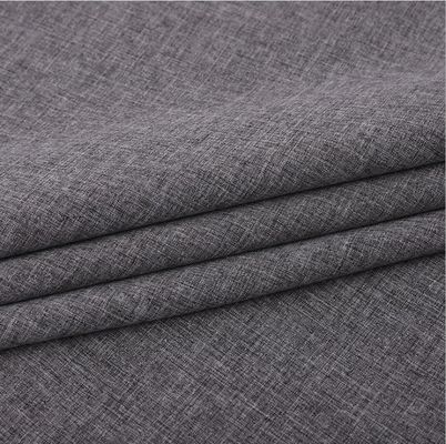 Grey Melange 4 Ways Stretch Tejido de poliéster para el hogar textil 35 años profesional