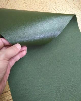 Tejido de tienda de campaña de lona de poliéster pesado revestido de PVC para bolsa