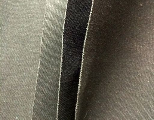 Tejido de lona de peso pesado 100% algodón 13OZ 10/3*10/3 39*26 Qingdao Pvc recubierto tejido plano