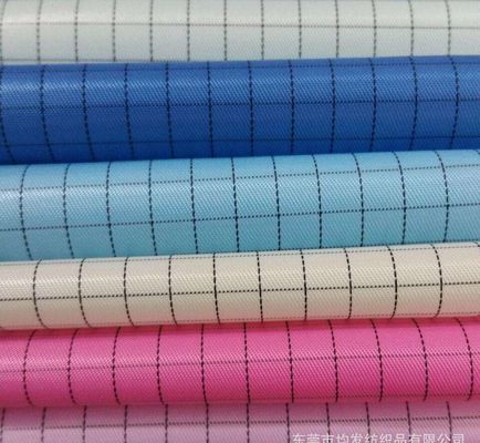 Tejido de seguridad ESD libre de lino para ropa de laboratorio
