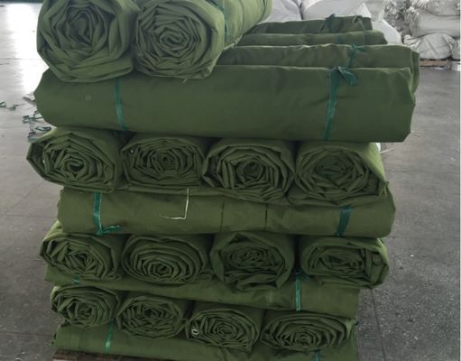 4 a 5 grados de resistencia al color Tejido de lona recubierto de PVC para cubierta/tienda resistente al agua
