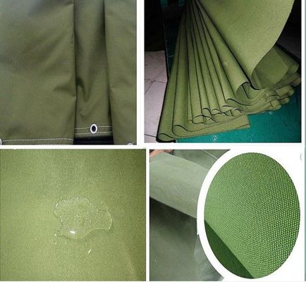 4 a 5 grados de resistencia al color Tejido de lona recubierto de PVC para cubierta/tienda resistente al agua