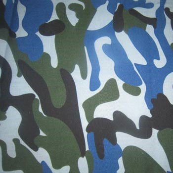 Poliéster/algodón 65/35 Impresión Tejido impermeable verde oscuro para uniformes y uniformes