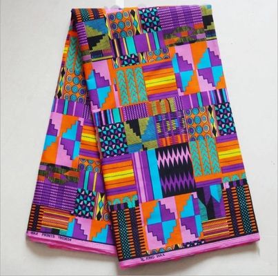 100% algodón cera africana ANKARA Tejido para ropa en África 24*24 Número de hilos