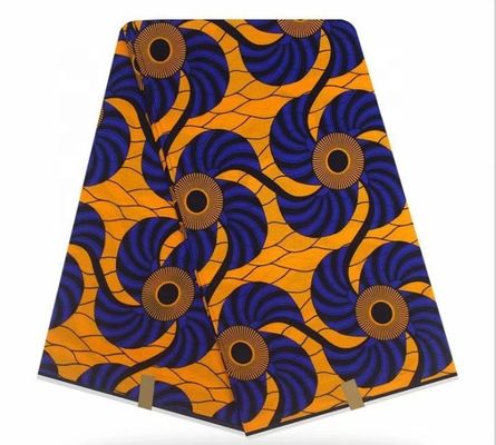100% algodón cera africana ANKARA Tejido para ropa en África 24*24 Número de hilos