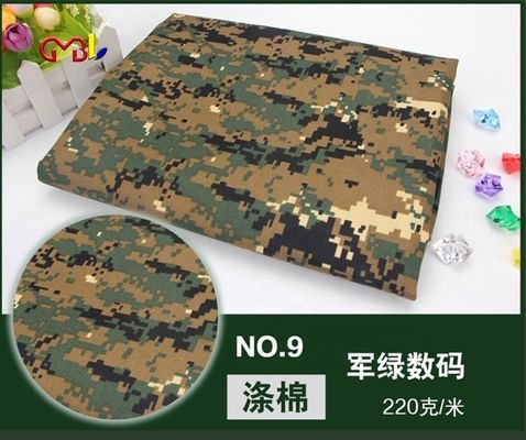 Peso medio TC 240GSM Protector de impresión digital Tejido uniforme con mezcla de poliéster