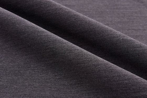 Jinsuo Grey Melange 4 formas de estiramiento Tejido de peso medio y 130 * 70 densidad