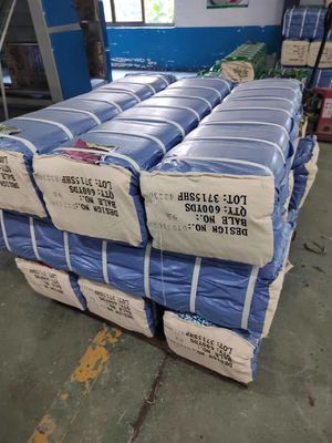 Tejidos de algodón 100% de cera real africana de Ankara con tipo de hilo cardado y patrón BATIK