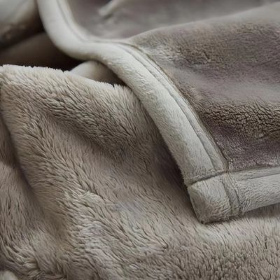 Tejido de flanela de memoria de poliéster 100% cómodo y duradero para textiles domésticos