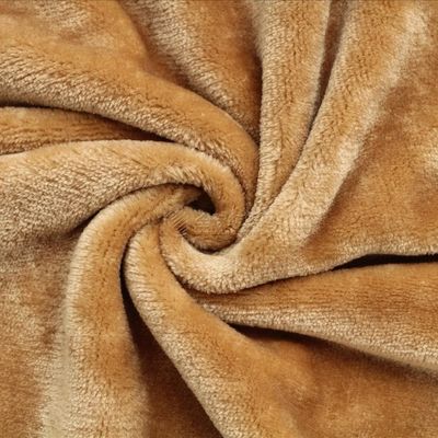 Tejido de flanela de memoria de poliéster 100% cómodo y duradero para textiles domésticos