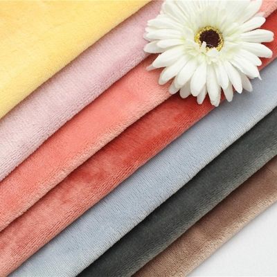 Tejido de flanela de memoria de poliéster 100% cómodo y duradero para textiles domésticos