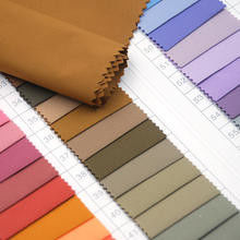 Vestidos de trabajo Tejido de uso natural y alta densidad 100% poliéster Twill Gabardine