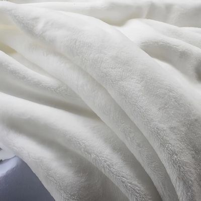 Tejido de flanela competitivo 57/58&quot; para textiles para el hogar de peso medio y 100% poliéster