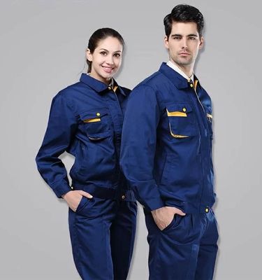 Tejido de denim TC 65 35 Polvo de algodón 21*21 108*58 Tejido de perforación para ropa de trabajo clásica