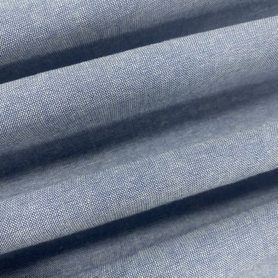 Tejido de denim 21s Imitación100% de algodón camisa delgada denim de punto ventaja pedidos pequeños