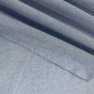 Tejido de denim 21s Imitación100% de algodón camisa delgada denim de punto ventaja pedidos pequeños