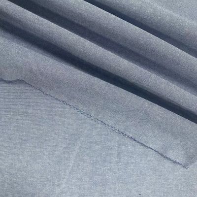 Plaids Patrón 21s 100% Imitación de algodón Denim Camiseta delgada Denim Tricotado para camisa bueno