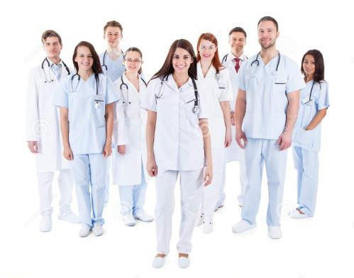 Top- TC 65/35 o 100% de algodón Uniforme de enfermera/médico Ancho de tela 58/60 Color personalizado