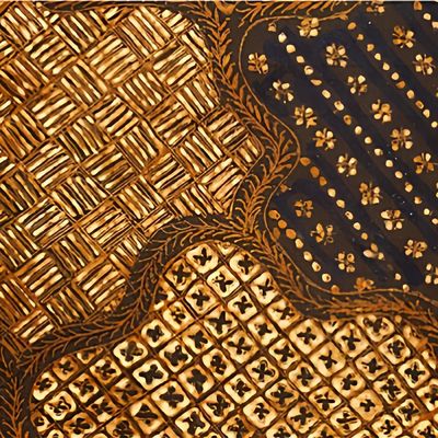 Tejido de brocado de peso medio Impresión de cera africana 100% algodón Tejido de vestido de diseño de Ankara