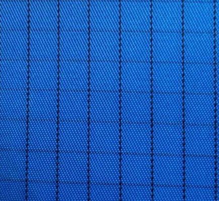 Tejido antistático de fibra de algodón conductor de poliéster con resistencia superficial 10 7-10 9