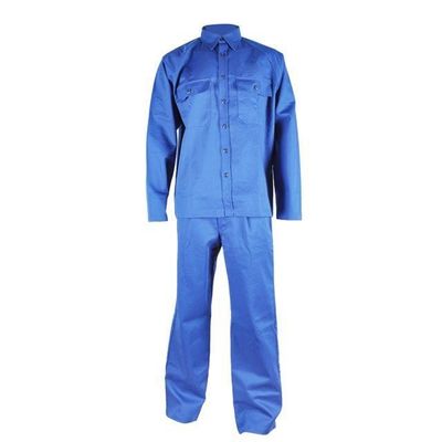 Tejido lote de stock TC 20*16 240GSM Jumper azul oscuro Vestidos de trabajo/uniformes de trabajo/todos