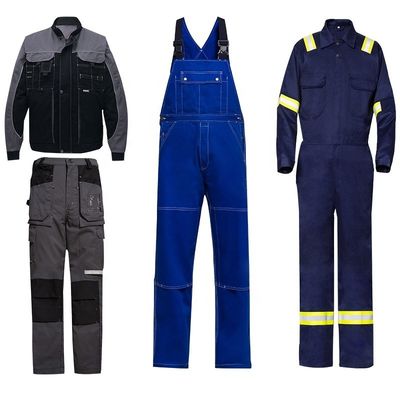 Tejido lote de stock TC 20*16 240GSM Jumper azul oscuro Vestidos de trabajo/uniformes de trabajo/todos