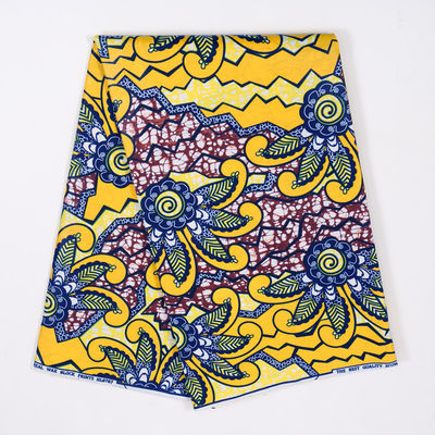 Peso medio Ankara Tejido de cera africana Impresión para vestido África Ropa Tejido