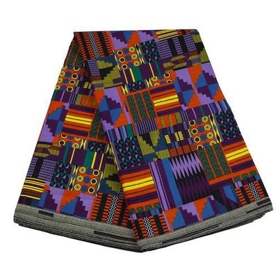 Peso Medio Somalia Baati vestido de tela africana 100% algodón color diseño