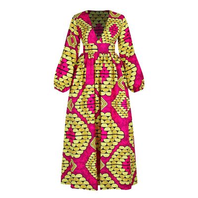 Super Wax Hollandais Tejido de algodón 100% para ropa africana Ancho de vestido 57/58 &quot; Estilo DOT