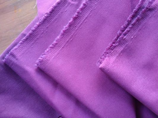 Tejido simple 80% poliéster 20% algodón 255-260gm Twill ropa de trabajo Tejido con acabado de durazno