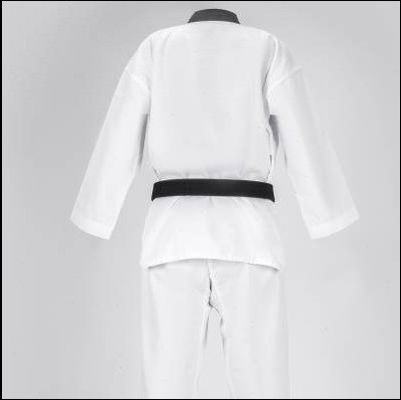 Ropa de Taekwondo TC 190gm Ropa de trabajo teñida Tejido para uniformes de karate de larga duración