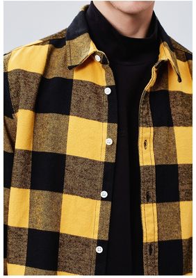 80% de poliéster 20% de algodón Color suave de hilo colorante de estiramiento de pliegues Jacquard Tejido pesado