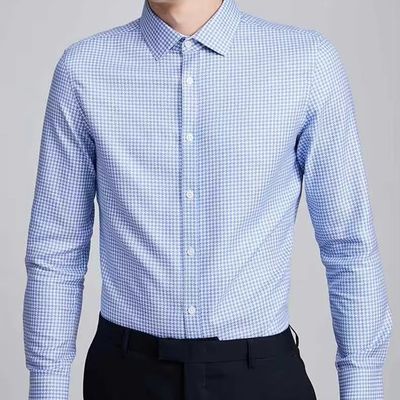 80% de poliéster 20% de algodón Color suave de hilo colorante de estiramiento de pliegues Jacquard Tejido pesado