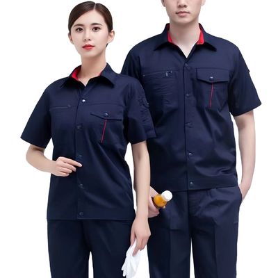 Estilo sencillo 100% de poliéster Twill Gabardine ropa de trabajo Tejido de tela para pedidos personalizados